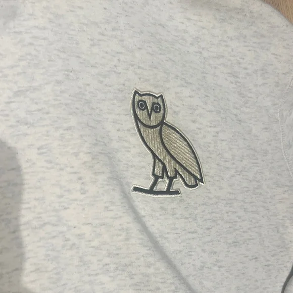 OVO Light Gray Crewneck Sweater - Picture 3 of 4